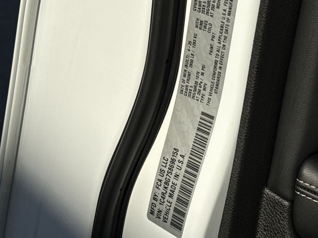 2025 Jeep Grand Cherokee L Limited