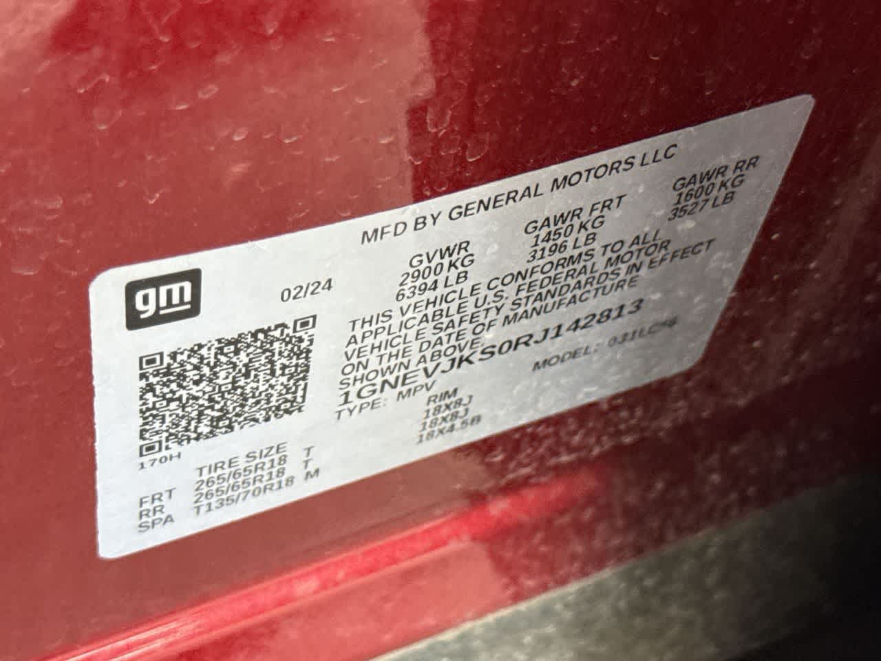 2024 Chevrolet Traverse AWD Z71