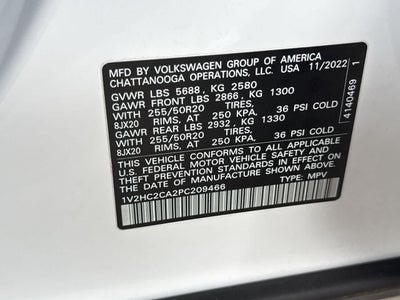 2023 Volkswagen Atlas Cross Sport 2.0T SE w/Technology