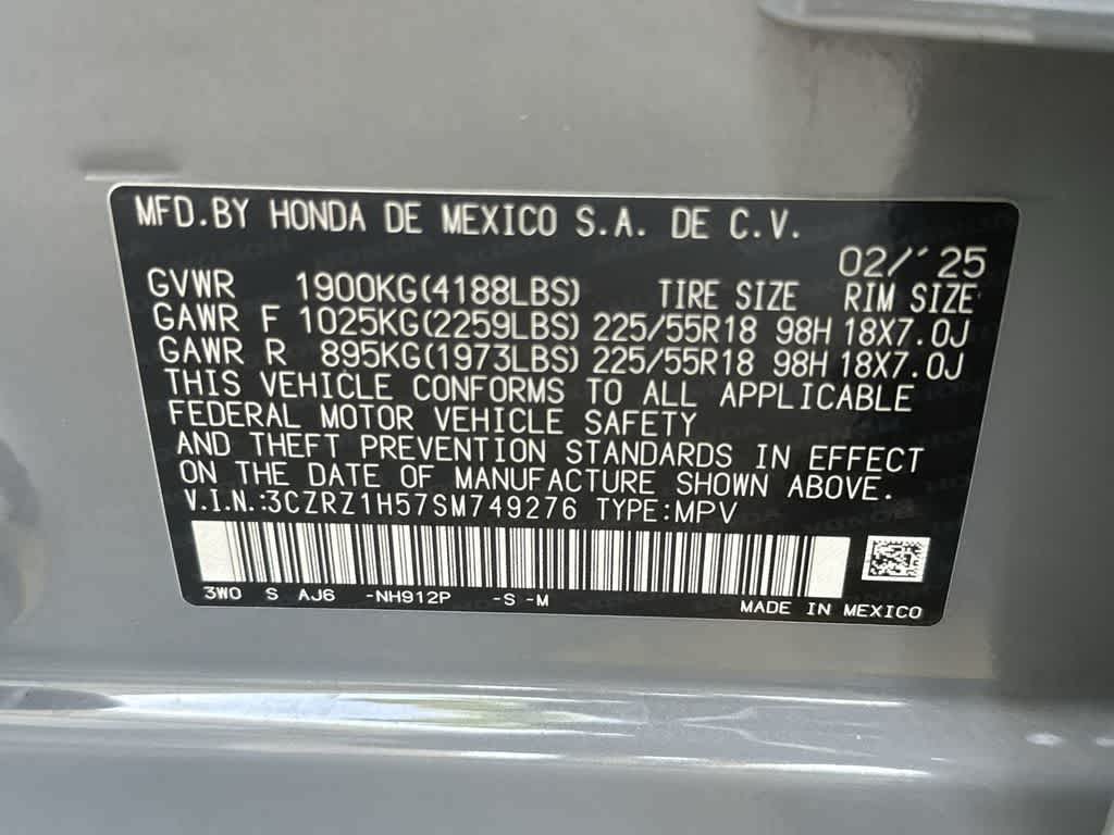 2025 Honda HR-V Sport