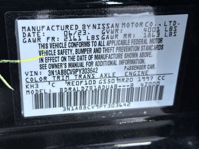 2023 Nissan Sentra SV