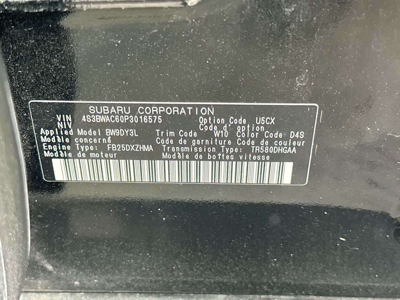 2023 Subaru Legacy Premium