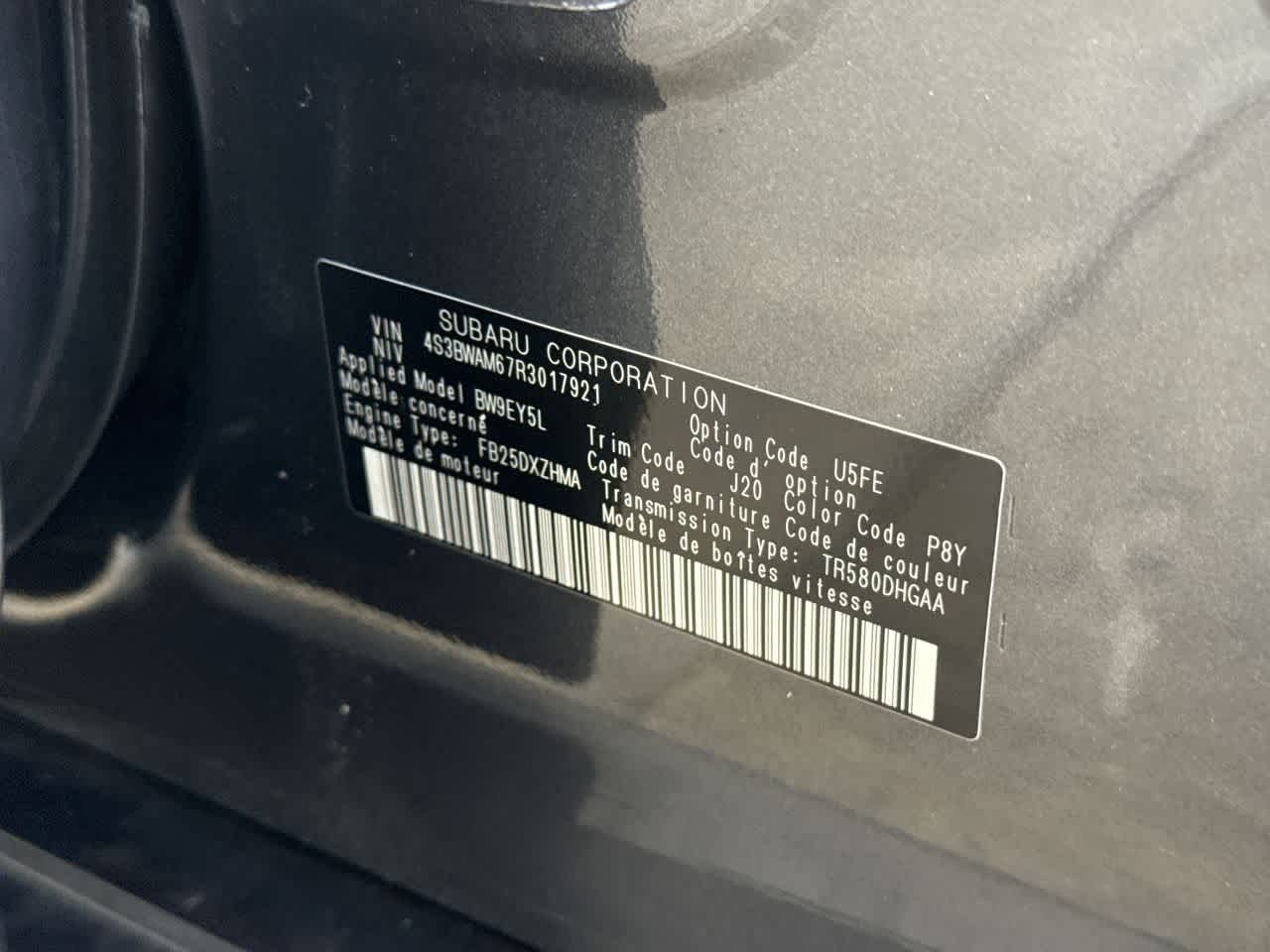 2024 Subaru Legacy Limited