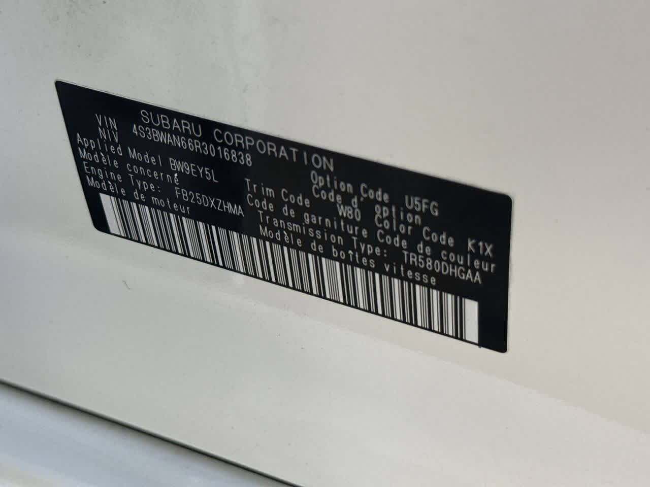 2024 Subaru Legacy Limited