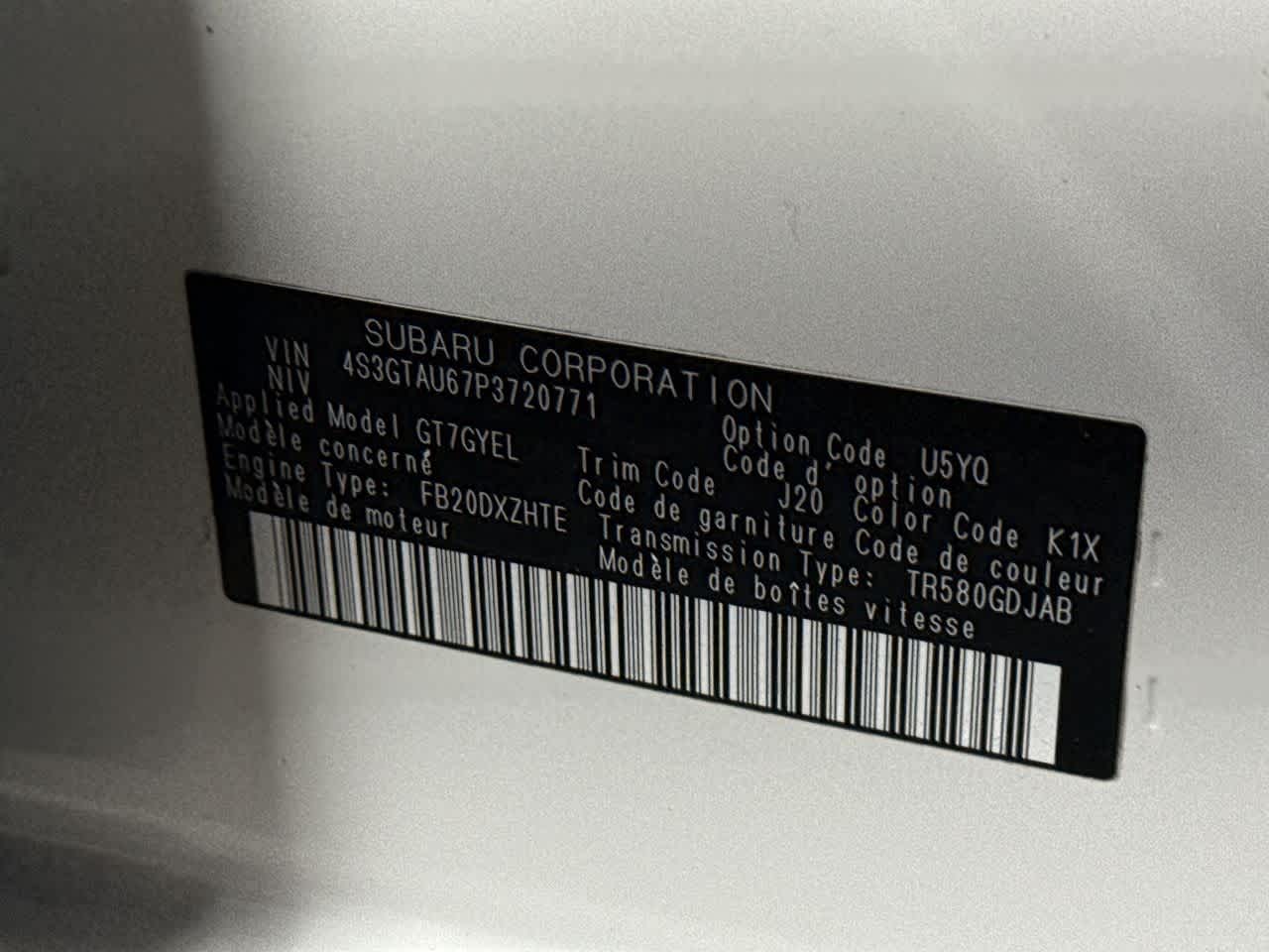 2023 Subaru Impreza Limited