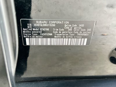 2024 Subaru Outback Onyx Edition XT