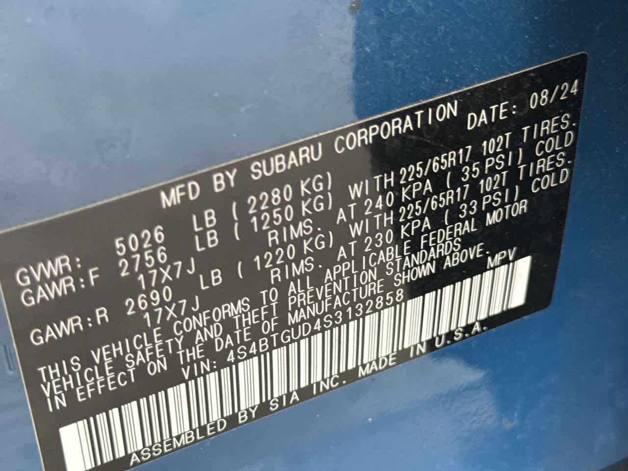 2025 Subaru Outback Wilderness