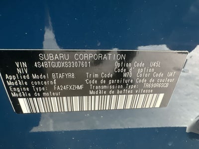 2025 Subaru Outback Wilderness