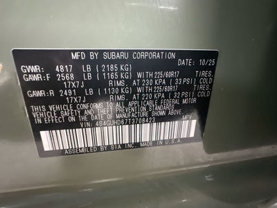2026 Subaru Crosstrek Premium