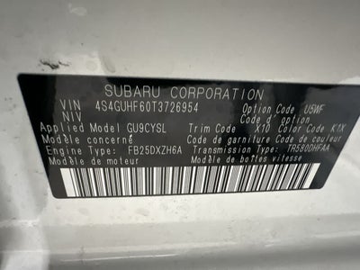 2026 Subaru Crosstrek Sport