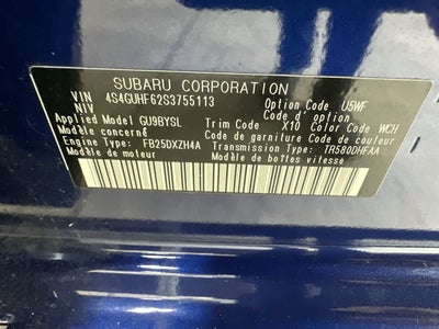 2025 Subaru Crosstrek Sport
