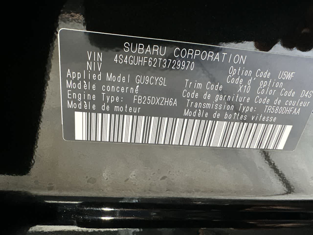 2026 Subaru Crosstrek Sport