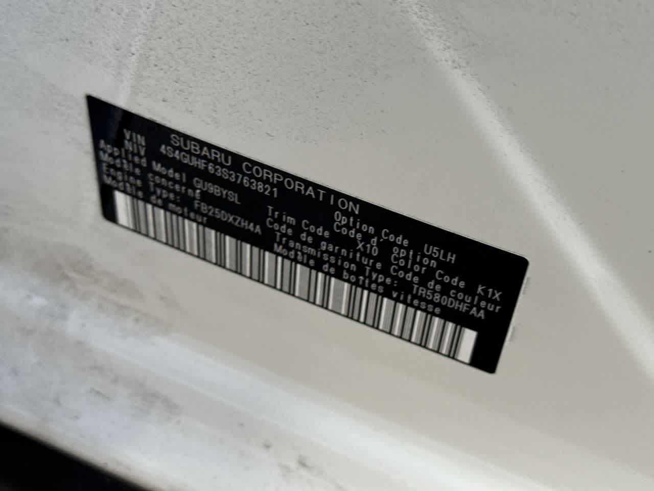2025 Subaru Crosstrek Sport