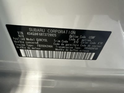 2026 Subaru Crosstrek Sport