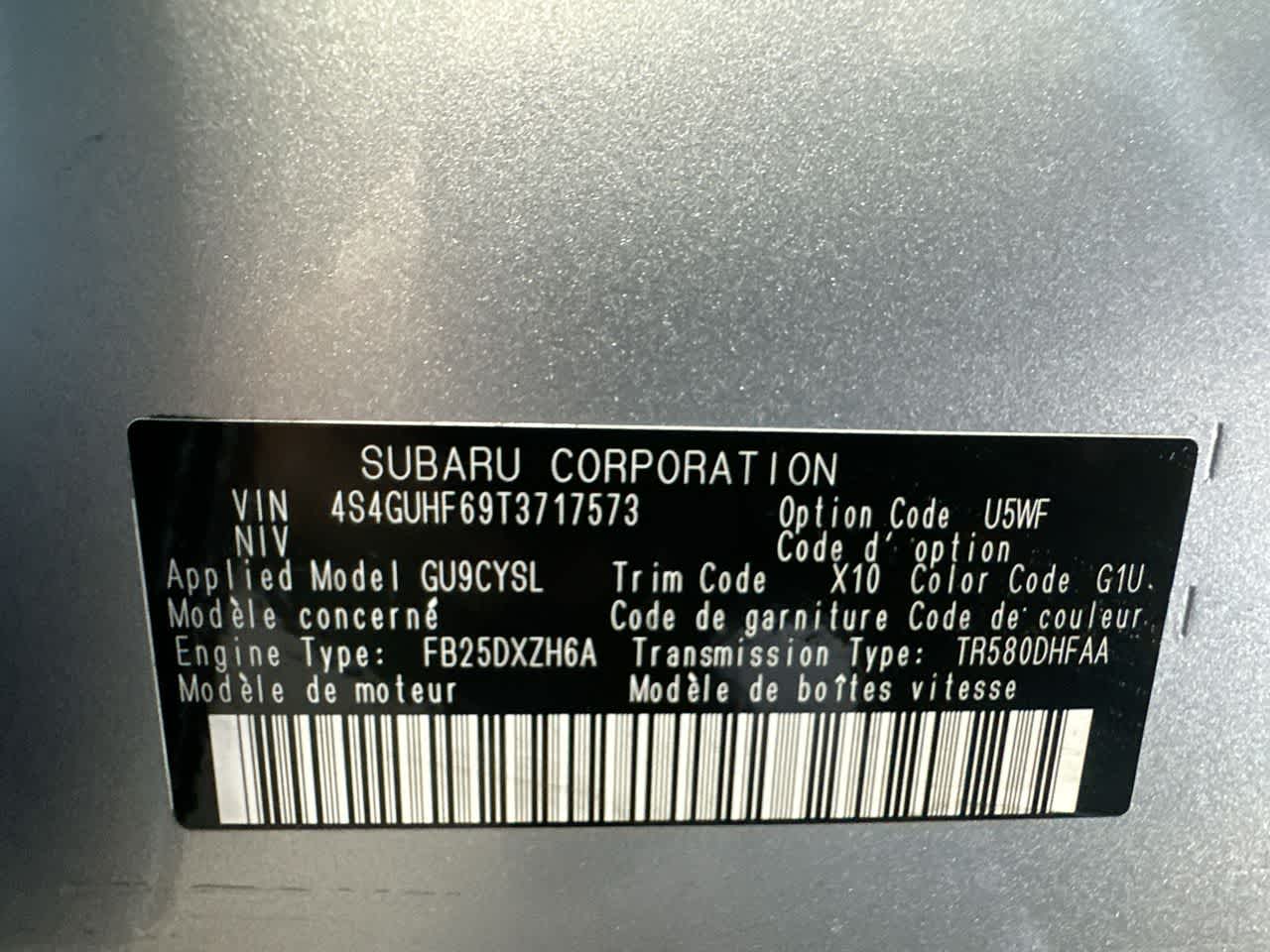 2026 Subaru Crosstrek Sport