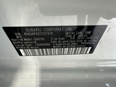 2026 Subaru Crosstrek Sport