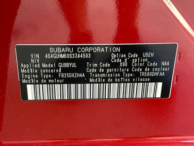 2025 Subaru Crosstrek Limited