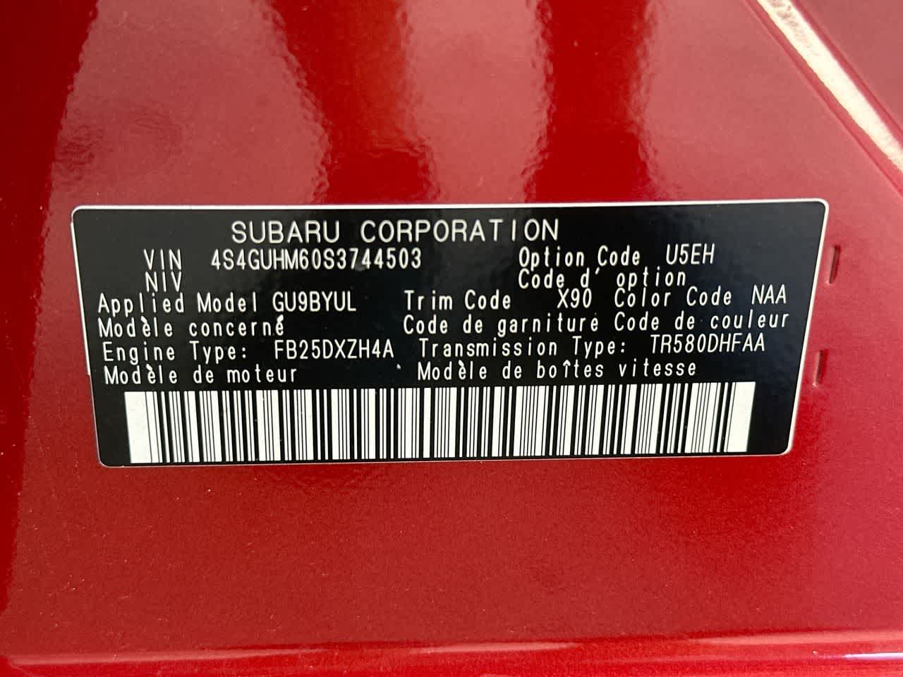 2025 Subaru Crosstrek Limited