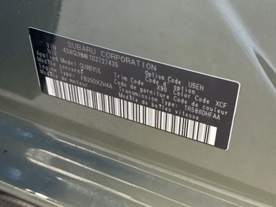 2025 Subaru Crosstrek Limited