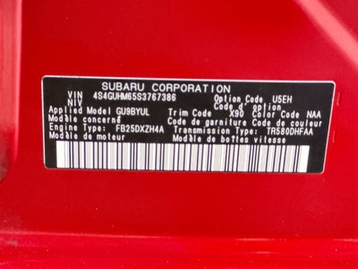 2025 Subaru Crosstrek Limited