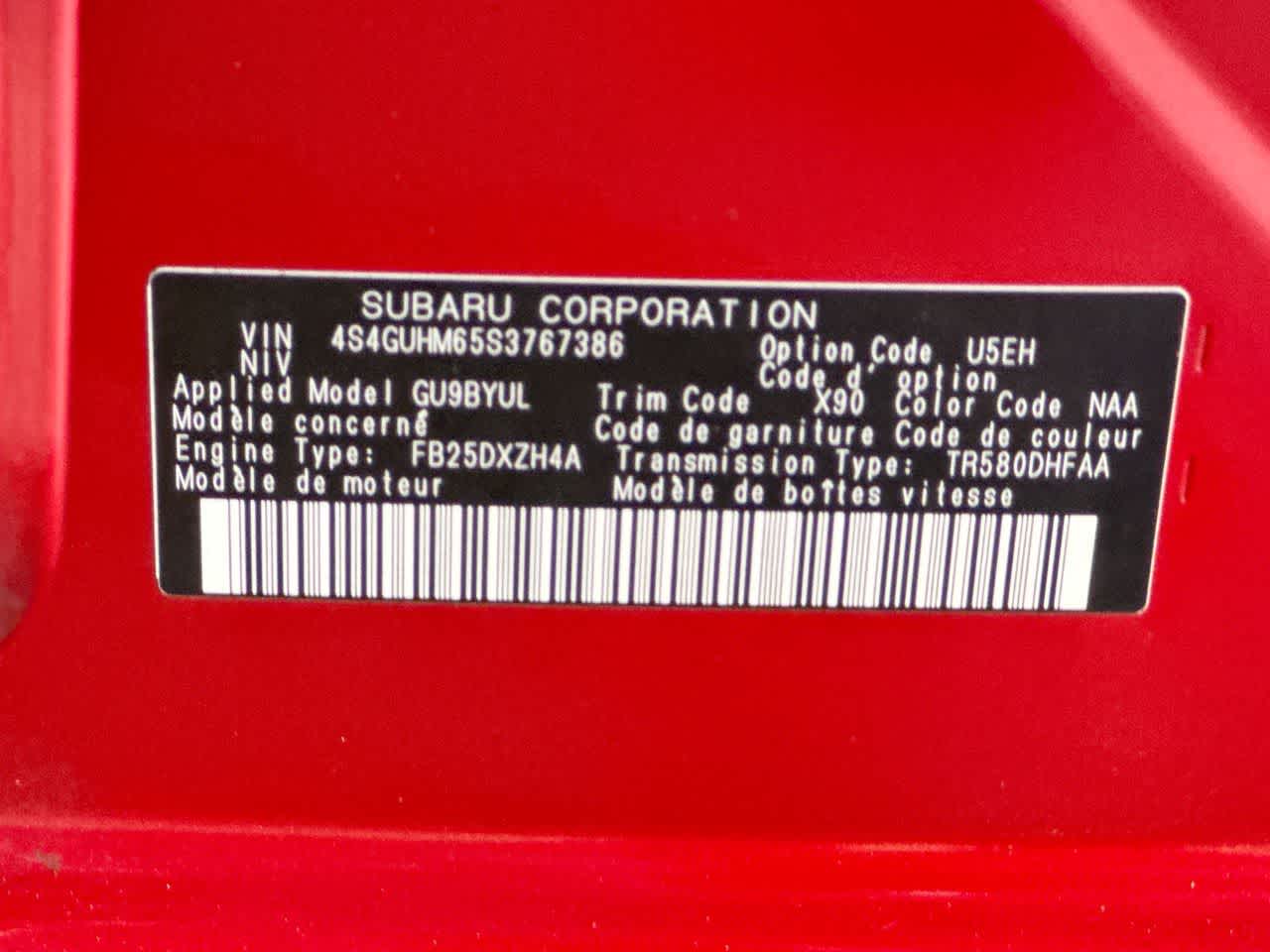 2025 Subaru Crosstrek Limited