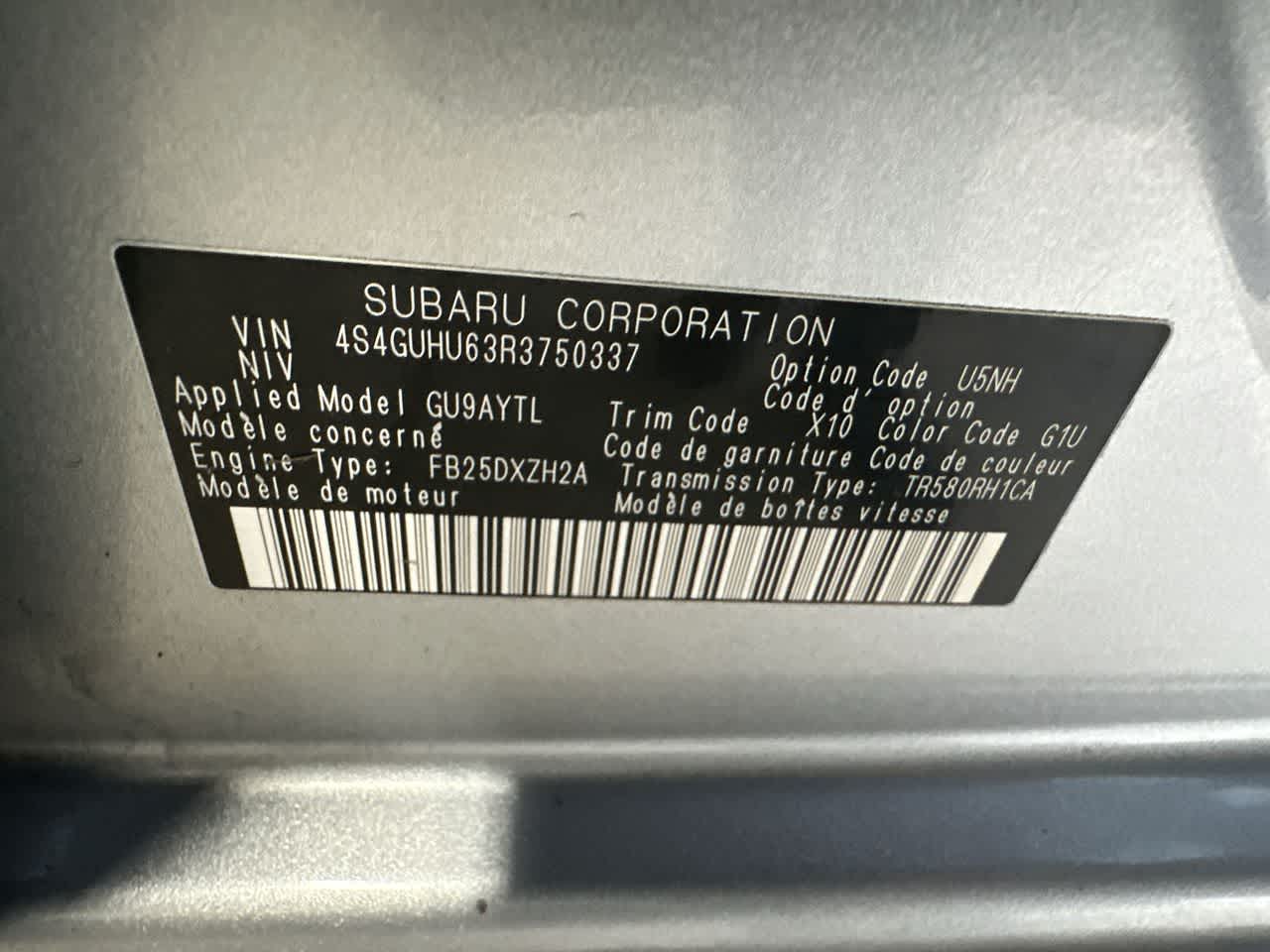 2024 Subaru Crosstrek Wilderness
