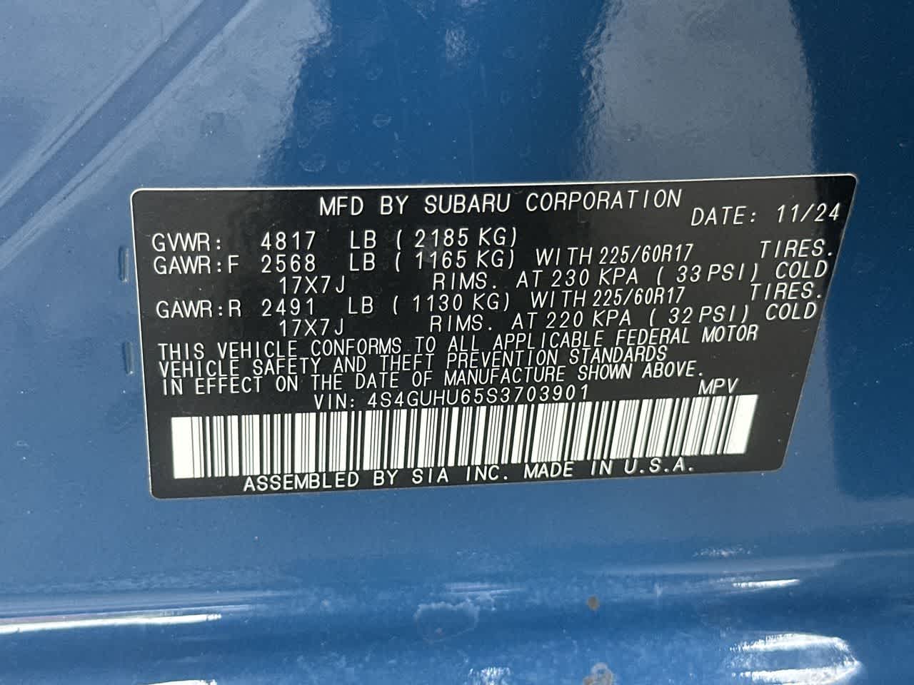 2025 Subaru Crosstrek Wilderness