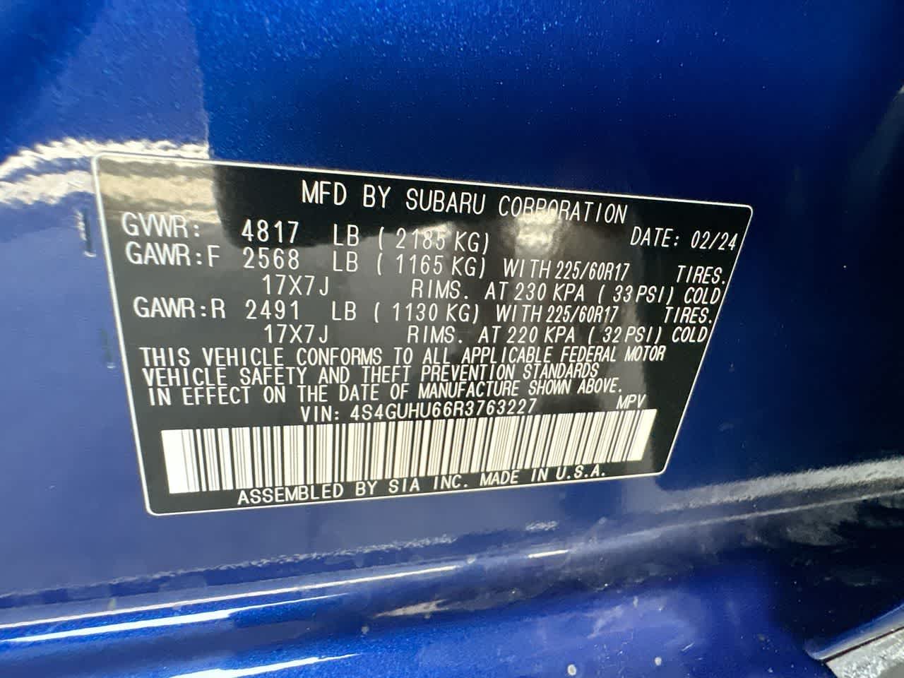 2024 Subaru Crosstrek Wilderness