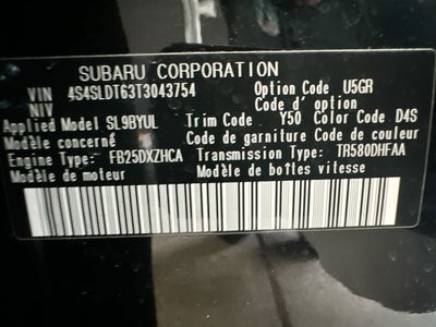 2026 Subaru Forester Touring