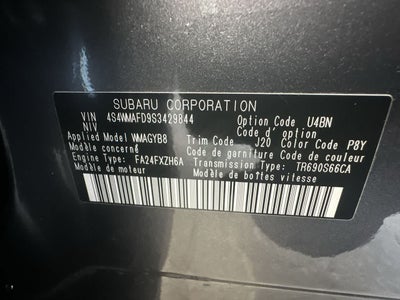 2025 Subaru Ascent Onyx Edition