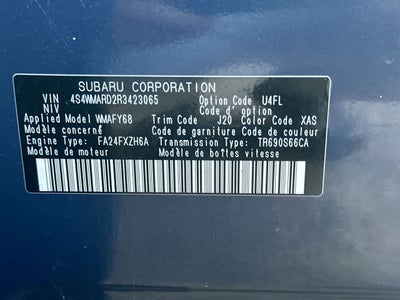 2024 Subaru Ascent Limited