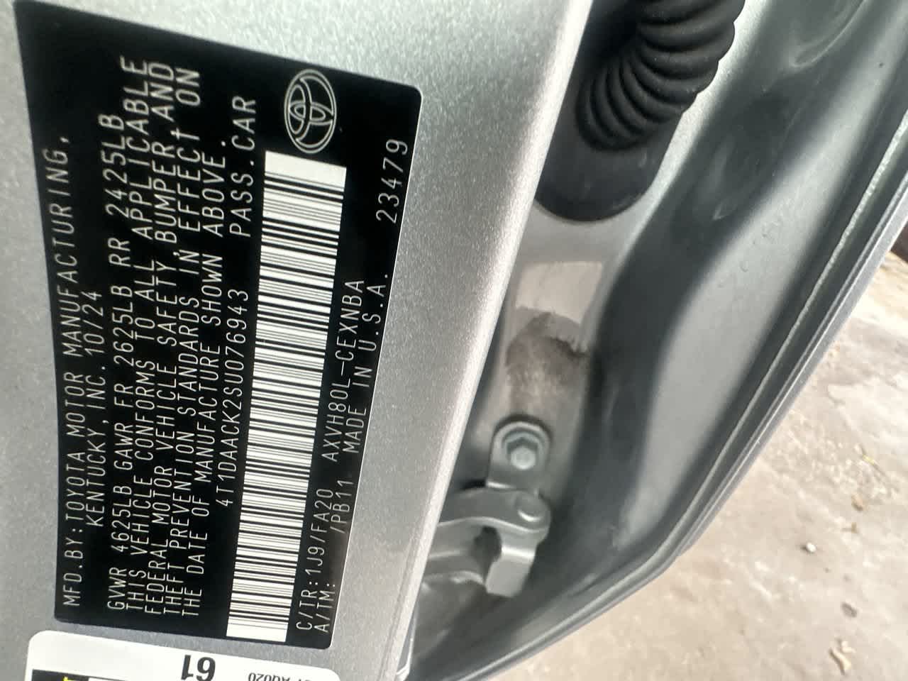 2025 Toyota Camry LE