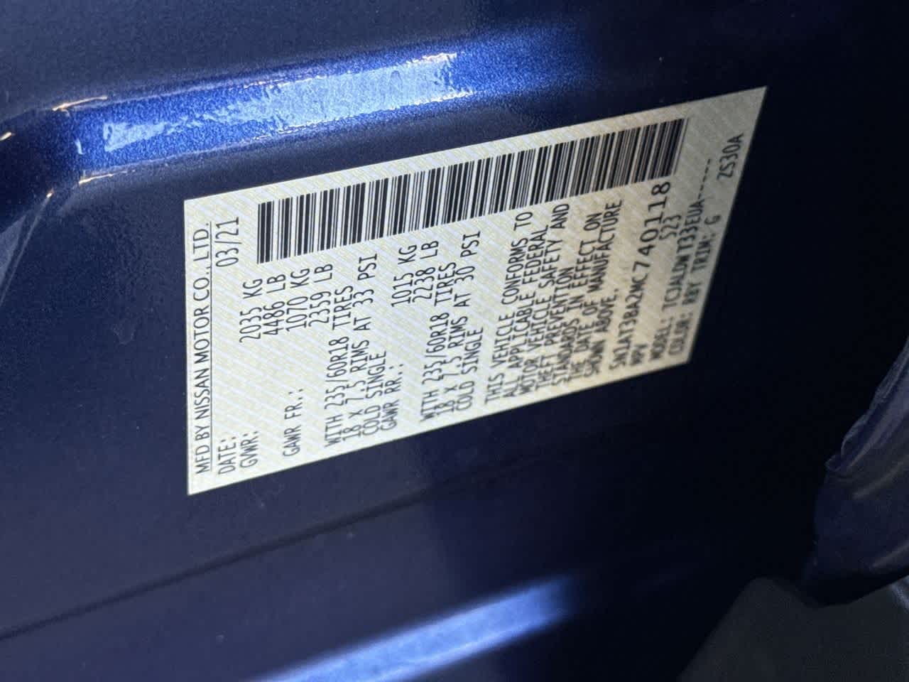 2021 Nissan Rogue SV