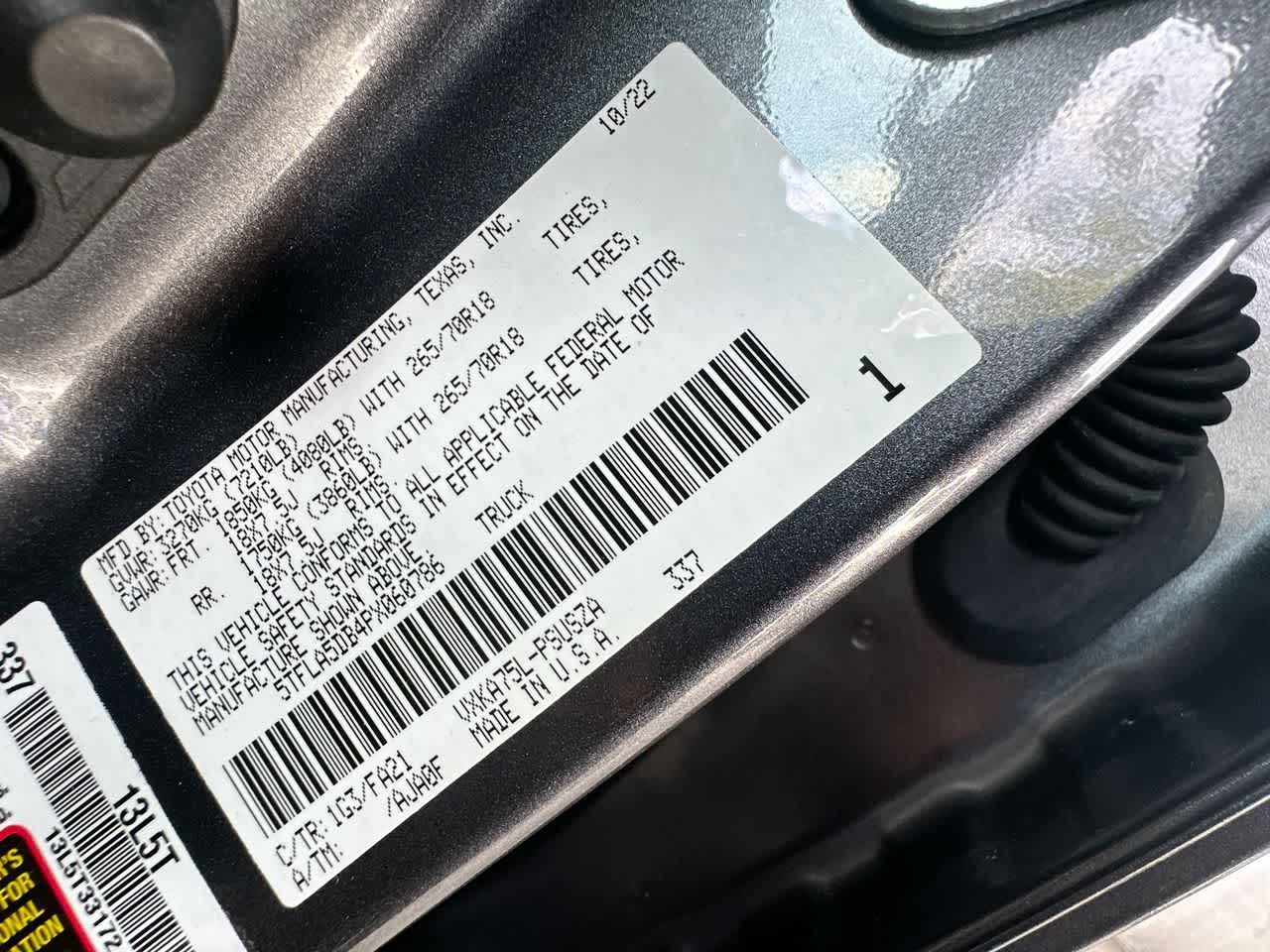 2023 Toyota Tundra SR5