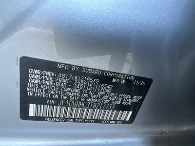2026 Subaru Impreza RS