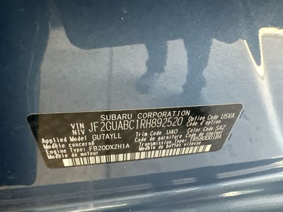 2024 Subaru Crosstrek AWD