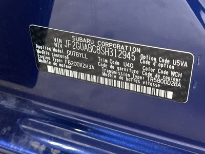 2025 Subaru Crosstrek AWD