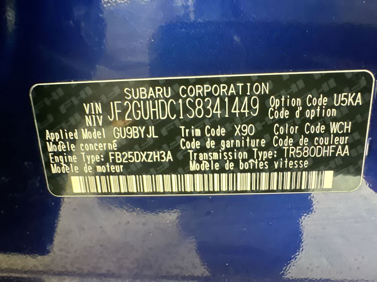 2025 Subaru Crosstrek Premium