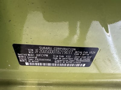 2026 Subaru Crosstrek Sport Hybrid