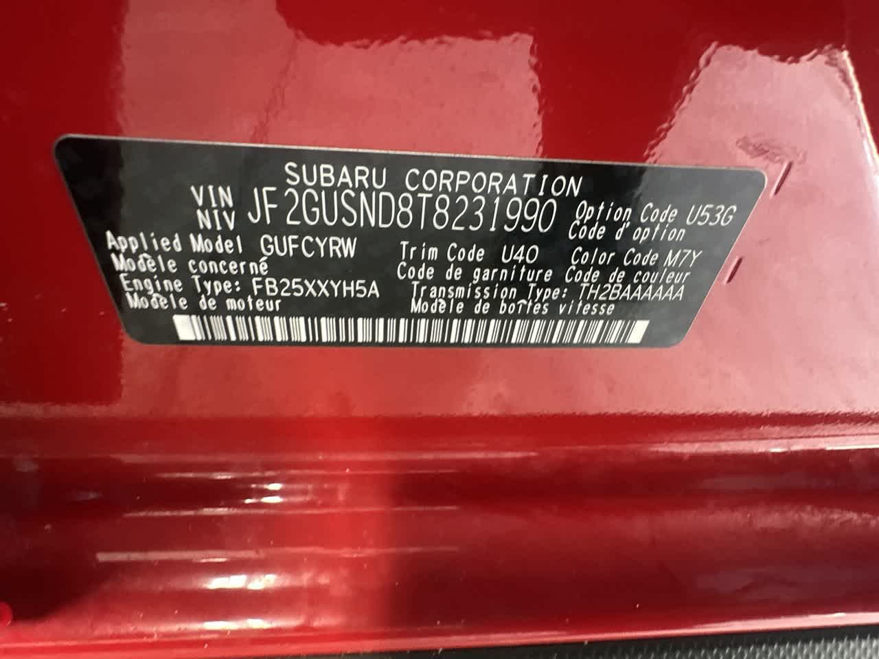 2026 Subaru Crosstrek Limited Hybrid