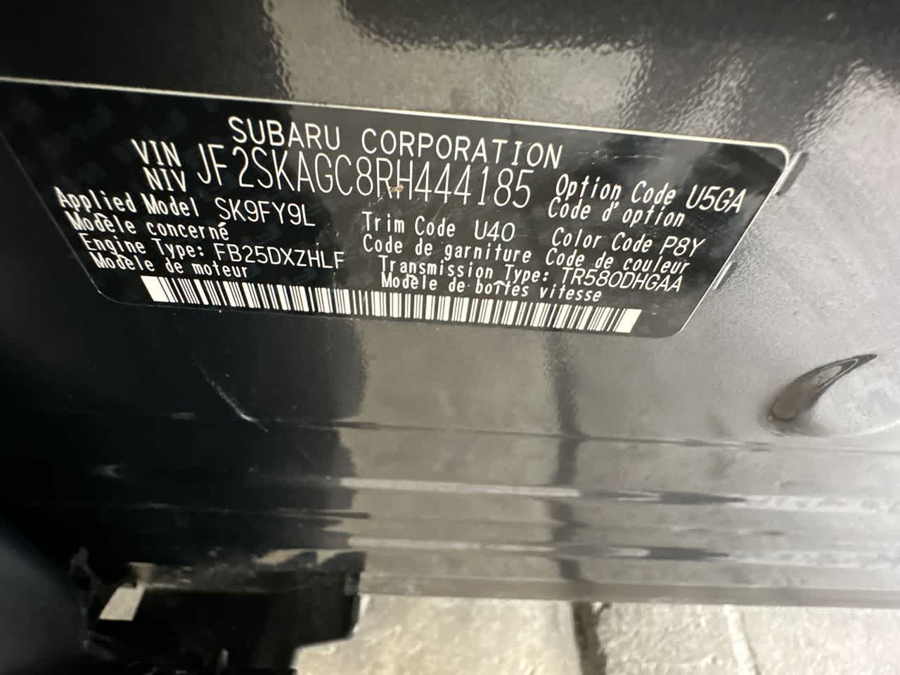 2024 Subaru Forester Sport