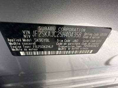 2025 Subaru Forester Wilderness