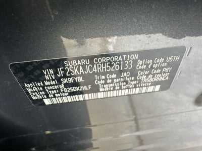 2024 Subaru Forester Wilderness