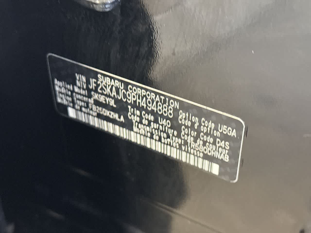 2023 Subaru Forester Sport