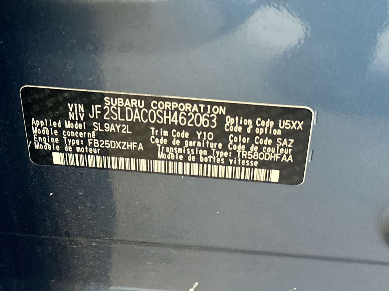 2025 Subaru Forester AWD