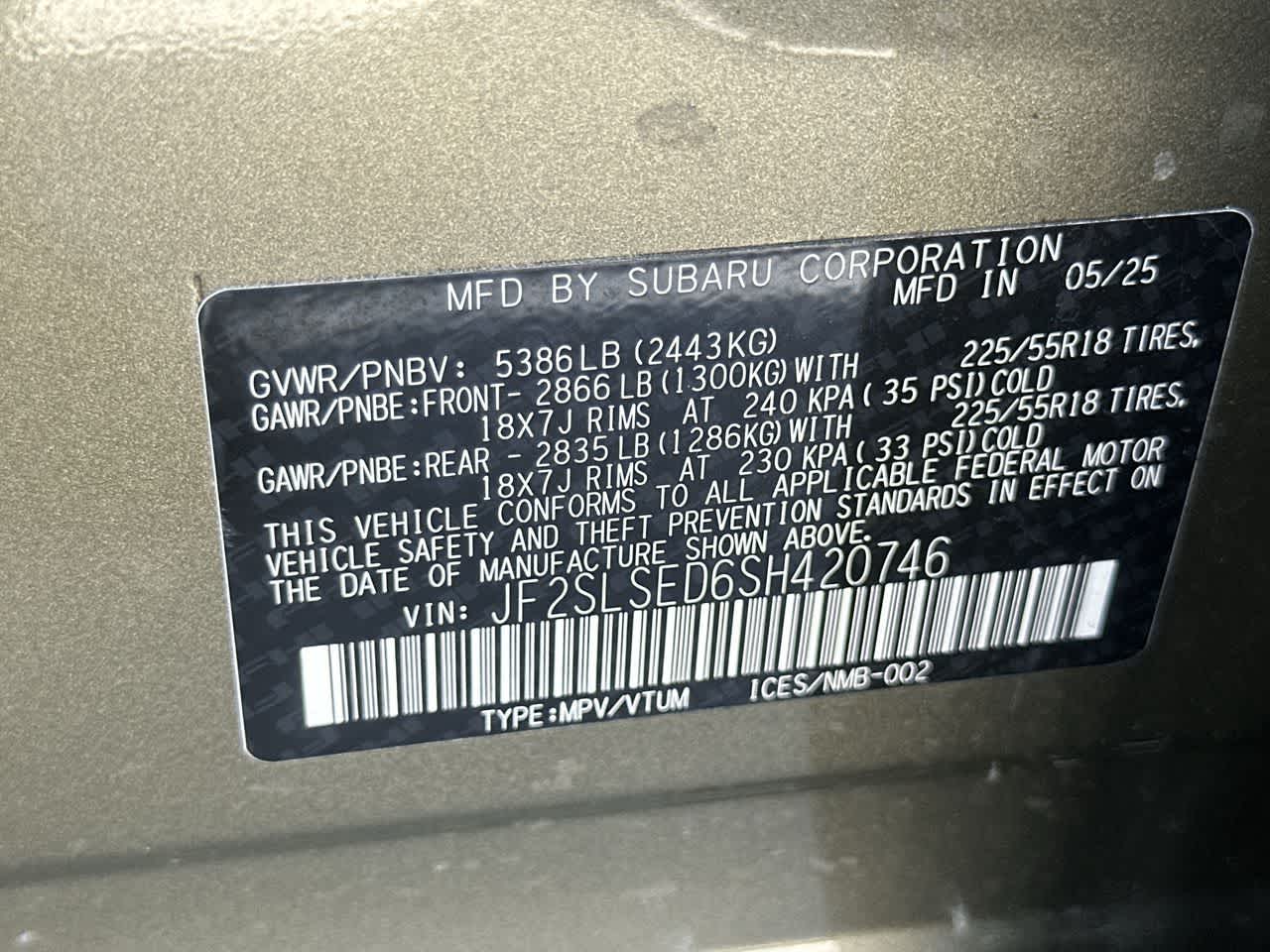 2025 Subaru Forester Premium Hybrid