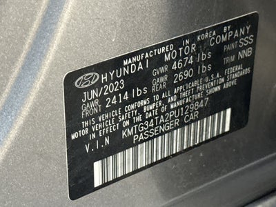 2023 Genesis G70 2.0T