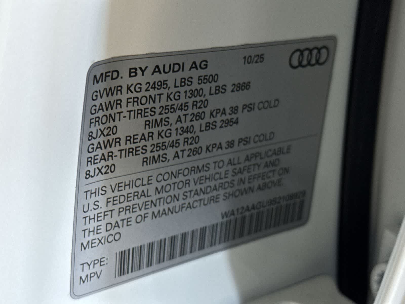 2025 Audi New Q5 Premium Plus