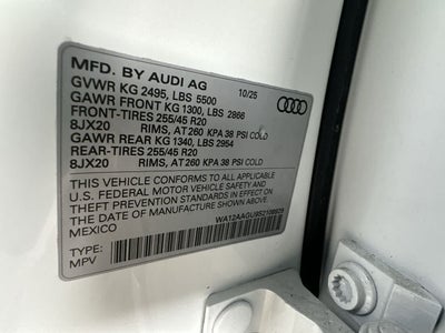 2025 Audi New Q5 Premium Plus