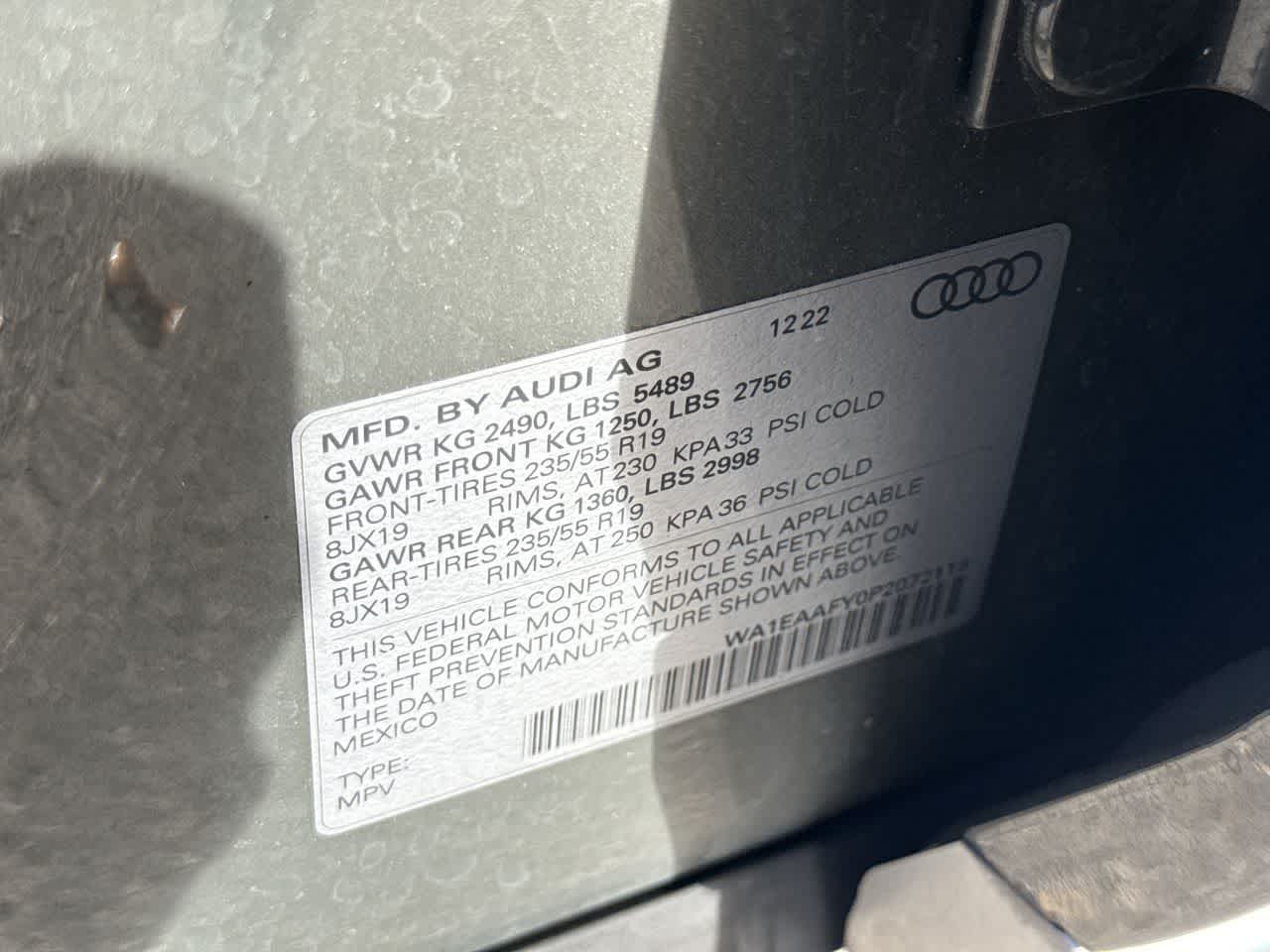 2023 Audi Q5 S line Premium Plus